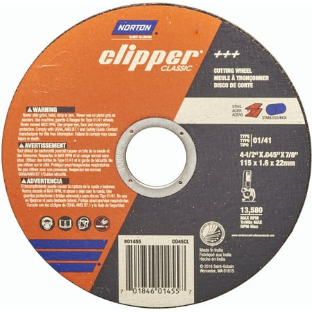

Norton 02792 4 In. Trbo Rim Diamond Blade / 1 EA