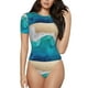 thumbnail image 1 of Fotbe Beach Body de Mujer con Cuello Redondo y Mangas Cortas, Sin Mangas Ajustado, Suave, Cómodo y Básico-Small, 1 of 7