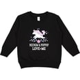 thumbnail image 2 of Inktastic Meemaw and Poppop Unicorn Toddler Sweatshirt, 2 of 4
