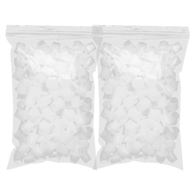 200pcs Eyelash Glue Bottle Pins Replacement Universal Eyelash Glue Bottle Plug Lash Glue Bottle Nozzle Caps Eyelash Extensions Tools Glue Bottle Lockings