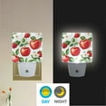 thumbnail image 2 of Yayeee LED Night Light for The Home Plug in With Light Sensors 2 Pack, Apple Pattern, 2 of 6