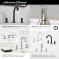 thumbnail image 6 of American Standard 7105.801 Studio S 1.2 GPM Widespread Bathroom Faucet - Brushed Cool, 6 of 7