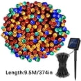 thumbnail image 2 of Lámparas solares LED Cadena Guirnaldas de Navidad Luz de decoración de bodas Wmkox8yii  gf8128, 2 of 2