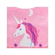 thumbnail image 5 of Vestido de Niña Rosa Unicorn con Volantes Arcoíris Falda Pastel 7 Años, 5 of 6