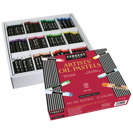 UPC: 0042229220111 | Sargent Art Non-Toxic Oil Pastel  Assorted Color  Set of 432