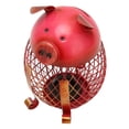 thumbnail image 1 of Vintage Money Coin Bank, Metal Piggy Bank Sturdy Surface Baking Paint Treatment Colorfast Compact Decorative  for Home, 1 of 7