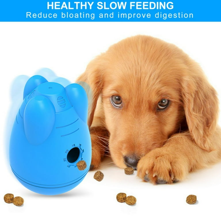 Treat Dispensing Dog Toys Interactive Wobble Dog Puzzle Toys For Large Medium Dogs IQ Dog Treat Ball Dog Food Dispenser Toy Interactive Dog Toy