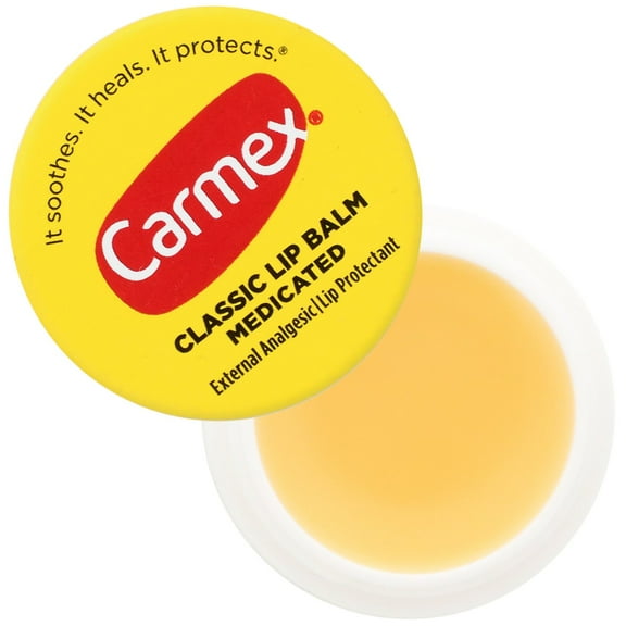 3 Pack - Carmex Classic Lip Balm Medicated 0.25 oz