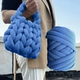 thumbnail image 4 of AISAMEFE Chunky Yarn Arm Knitting Yarn Washable Hand Knit DIY Length 65.6ft Bulky Yarn Jumbo Tubular Yarn for House Blanket Pet Bed Pillow Cushion,205g, 4 of 6