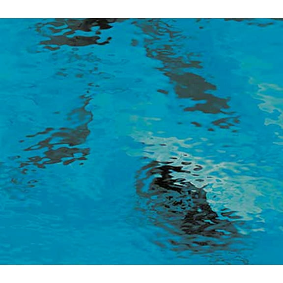 OCEANSIDE STAINED/FUSING GLASS SHEETS - DEEP AQUA WATERGLASS FUSIBLE (Small 8" x 10")