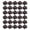 black coffee, variant on 30Pcs Artificial Fabric Phalaenopsis Flower Clips with Pearls Embellished Hair Decoration Accessories for Hair Styling Wedding Decoration