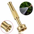 thumbnail image 4 of 3 Inch G-old High Pressure Hose Spray Tool Brass H-ead Garden Water Nozzle Sprayer, 4 of 7