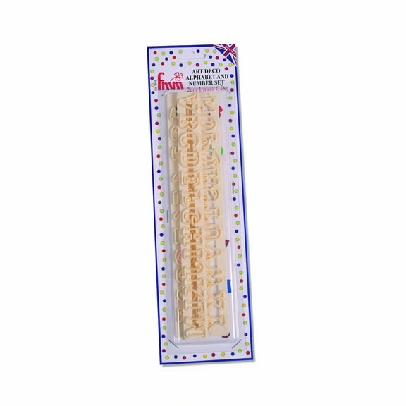 FMM Art Deco Alphabet and Number Set