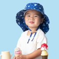 thumbnail image 4 of FlapJackKids - Sun Hat Neck Cape - Octopus - Medium (2-4Y), 4 of 5