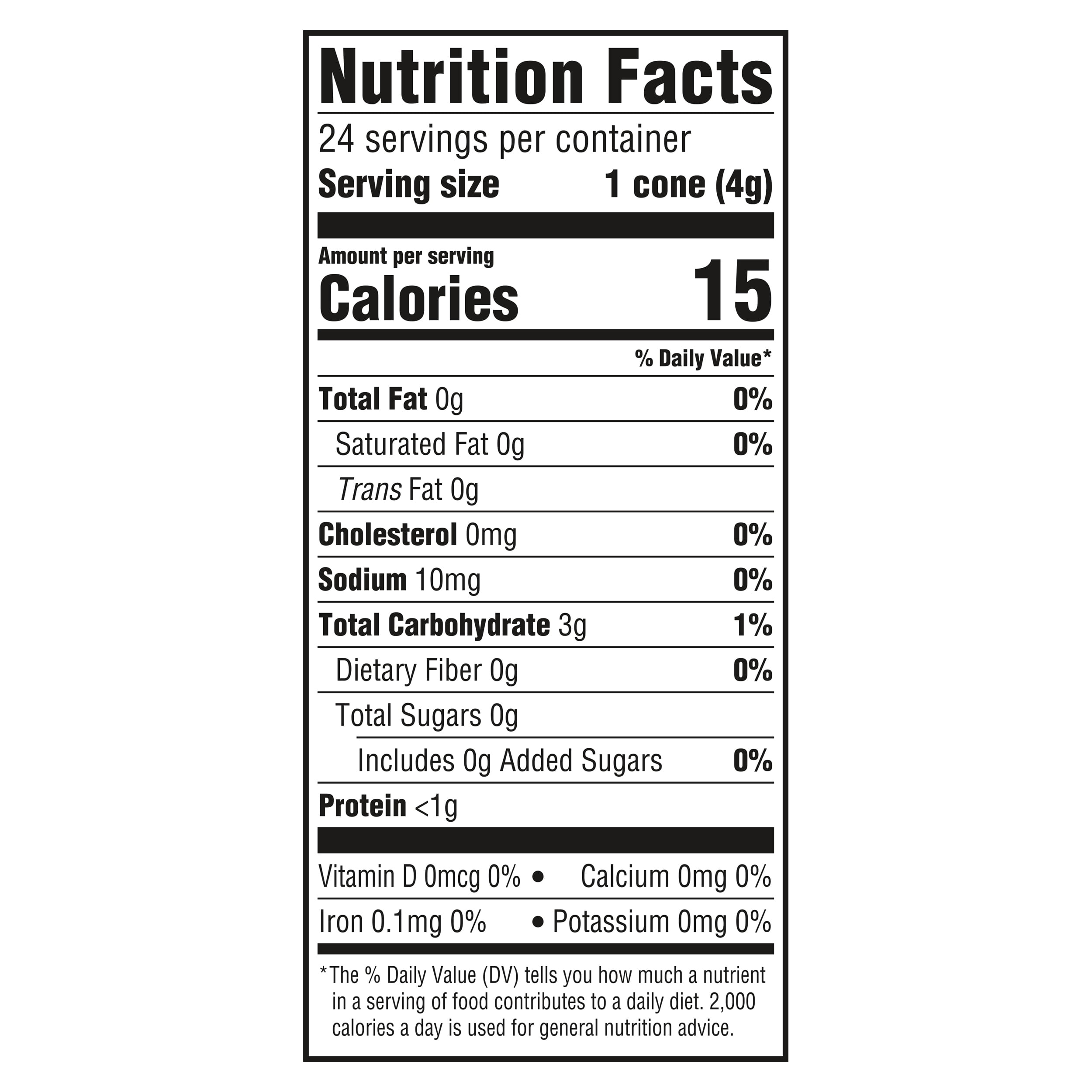 Keebler Ice Cream Cones 3 Ounce 24 Count Box