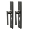 thumbnail image 1 of Room Silent Lock, Prevent Theft Non Aging Easy To Install Bedroom Lock Set Impact  Fit Grip With Handle For Interior Black ,Black Gold, 1 of 8