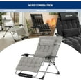 thumbnail image 3 of UDPATIO Oversized Zero Gravity Chair 33In XXL Patio Reclining Chair , Support 500LB, 3 of 7