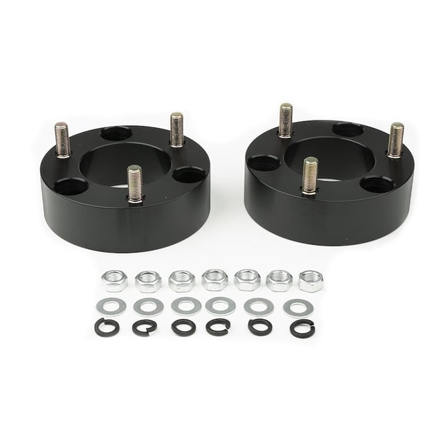 Southern Truck Leveling Kit Suspension 25015 2-1/2 Inch Lift Height; Powder Coated; Aluminum; With 2 Strut Spacer And Mounting Hardware