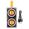 thumbnail image 2 of Portable Mini Transparent LED Light Speaker with  5.0 for Office Bathroom Party Travel, 2 of 7
