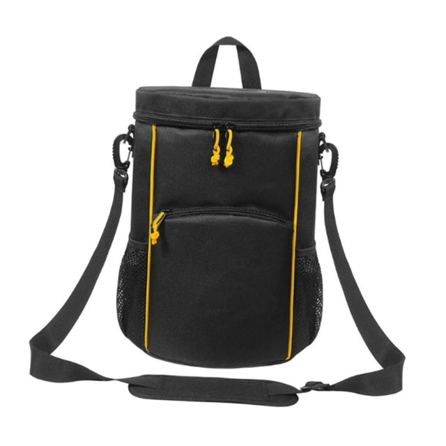 Bolsa para transportar pelotas de tenis, bolsa para transportar pelotas de tenis, bolsa de almacenamiento multifuncional portátil para pelotas de teni
