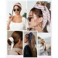 thumbnail image 4 of AWAYTR Tie-Back Triangle Tie Front Bandana Boho Multicolor 2 Pack, 4 of 7