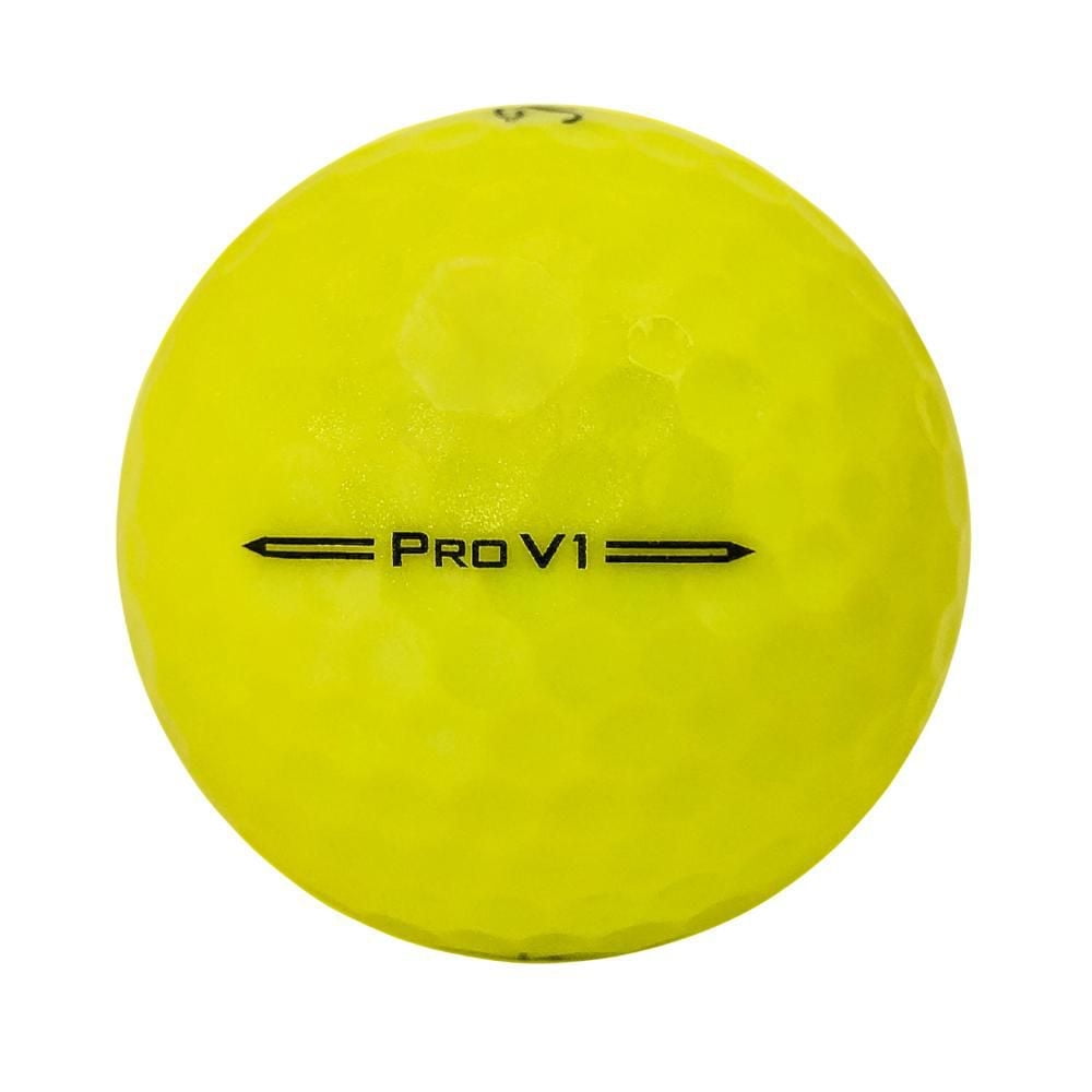 Mulligan - 36 Titleist Pro V1 2024 5A Mint Recycled Used Golf Balls, Yellow
