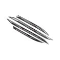thumbnail image 3 of 4pcs/set Carbon Fiber Door Sill Cover Protector Guard Replacement For BMW 5 Series F10 2011-2017, 3 of 9