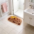 thumbnail image 4 of Fmbmuo Washable Floor Mat Indoor Decor Cat Shaped Absorbent, Entryway Rugs Indoor, Cartoon Cat Traditional Multicolor Bathroom Rugs, 16"x24", 4 of 5