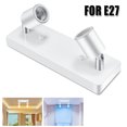 thumbnail image 1 of Moda Moderna 2 Luces Art Loft Soporte De Lámpara De Techo Pared Cocina E27 Accesorio De Iluminación Para Sala De Estar Bar Baño Vogacara HA025616-01, 1 of 5