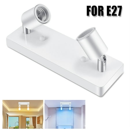 

Modern Fashion 2 Lights Art Loft Wall Holder Ceiling E27 Lamp Kitchen Fixture Lighting Modern For Living Room Bar Bathroom