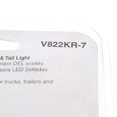 thumbnail image 4 of Anderson Trailer V822KR7 LED Oval Stop Turn/Brake Tail Light 7-7/8  w/Flange, 4 of 5