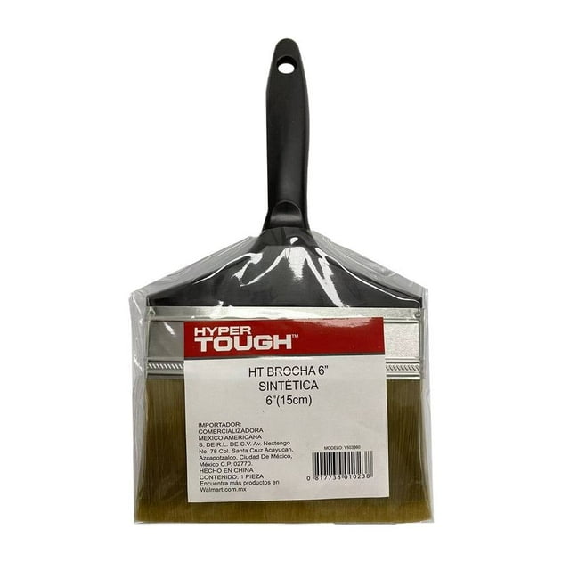 Brocha para Pintar Hyper Tough Profesional Sintética 6 Pulgadas