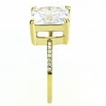thumbnail image 4 of Rings for Women Gold 316L Stainless Steel DA172 - AAA Grade Cubic Zirconia in Clear, 4 of 5