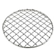 thumbnail image 1 of MIANGASTORE Portable Outdoor Pot Rack Barbecue Roud Stove Stainless Fire Wood Mesh Grid, 1 of 8