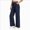 Sweatpants A13-Navy, variant on 13-14 Years Teen Girls Pockets High Waisted Cargo Pants Wide Leg Casual Pants Trouser Sweatpants