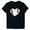 Black, variant on Meichang Women's Cute Heart Graphic T Shirts Casual Short Sleeve Crewneck Summer Tees Tops Loose Fit Comfy Summer Blouses Oversized Tshirts for Women White M