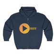 thumbnail image 1 of TSmartArt @ Walmart. Play More. Unisex Heavy Blend™ Zip Hoodie. Adult S-3XL, 1 of 2