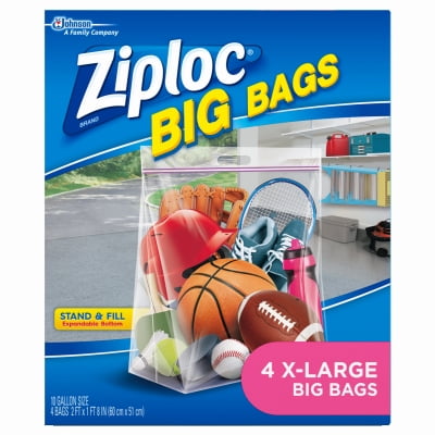 4 Pack Extra-large Big Bags, SC Johnson, 65644