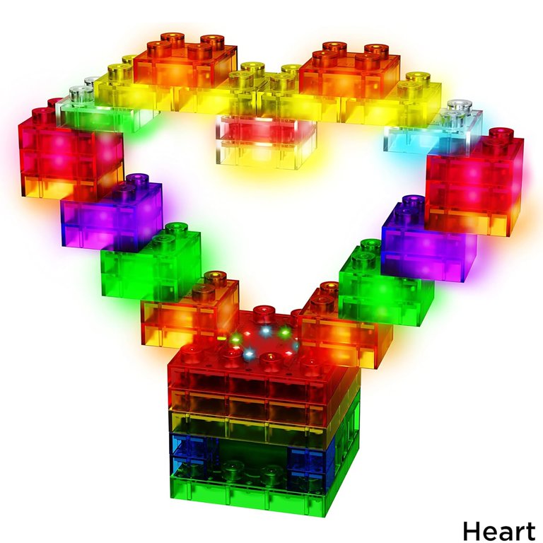 E-Blox Circuit Building Kit - Sound & Touch Controlled Light Show, 28 LED Modules, STEM Toy For Kids 5+