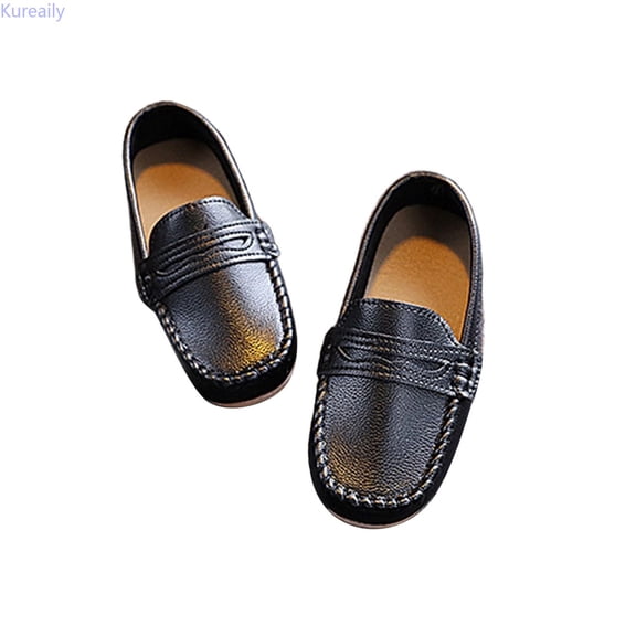 Kureaily Children Casual Shoes For Boys And Girls Flat Bottom Lightweight Soft Comfortable Solid Color On Style 15-18 Months