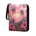 thumbnail image 4 of ALAZA Hibiscus Flower Sunset Trading Card Binder 4 Pocket Cards Collection Album 400 Folder Holder, 4 of 6