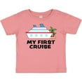thumbnail image 3 of Inktastic My First Cruise with Cruise Ship and Palm Trees Boys or Girls Baby T-Shirt, 3 of 5