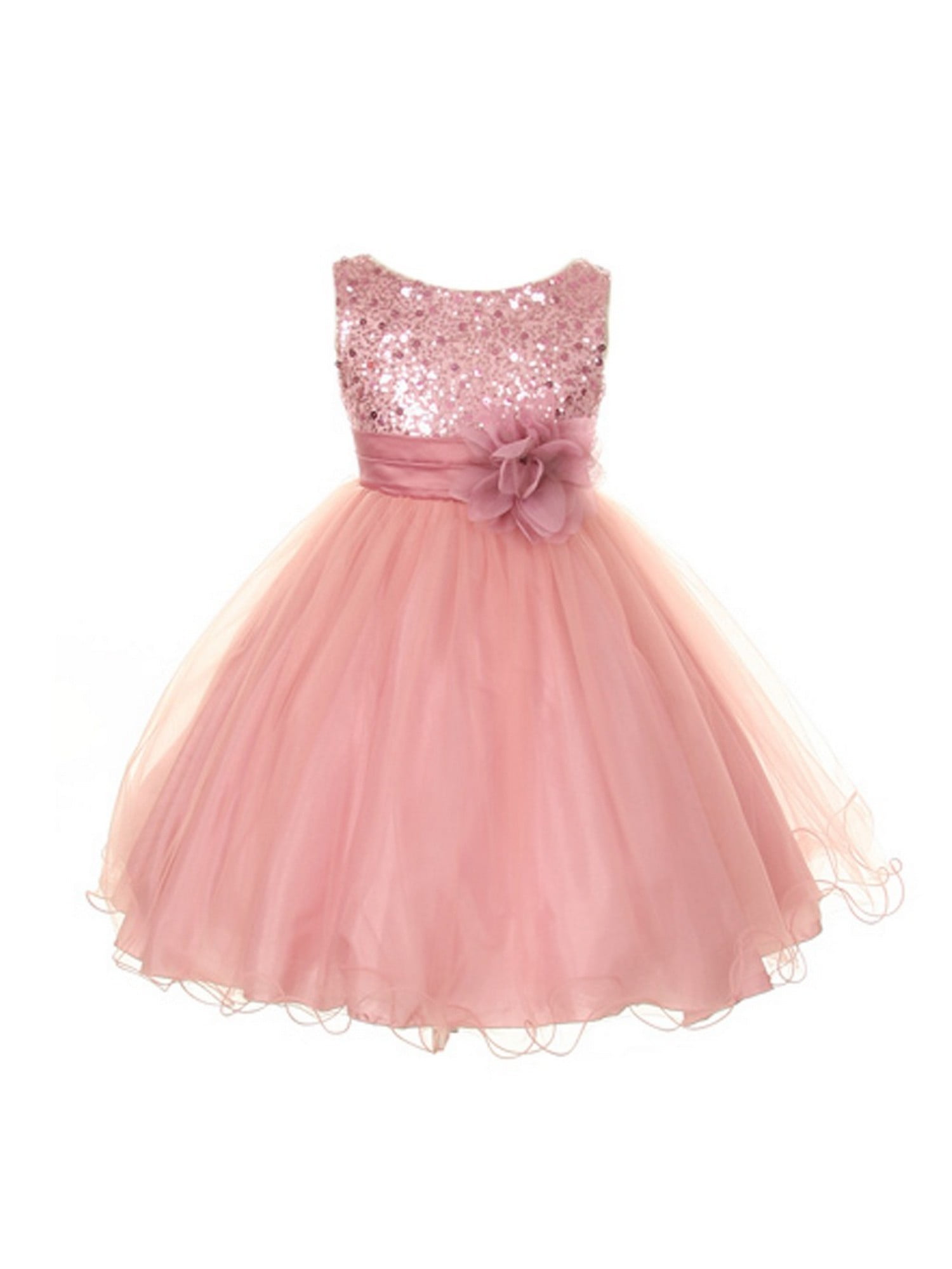 girls plus size party dress