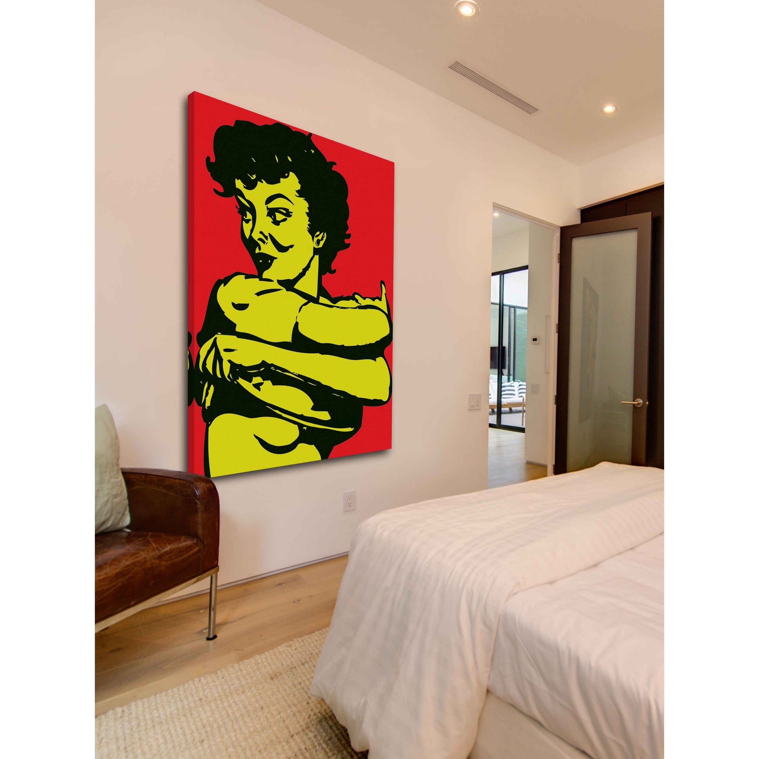 Marmont Hill "Girl 2" Print on Canvas