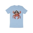 thumbnail image 6 of Funny Sea Creature Ocean Pirate Crab Hunting Sailor Gift T-Shirt Marine Seafood Pirate Crab Birthday Holiday Gifts Men Women Kids Tshirt, 6 of 10