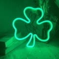 thumbnail image 3 of Fiudx Luces de Neón Led, Decoración Verde Del Día de San Patricio, Letrero de 28 Cm con Alimentación Usb, Fácil Instalación y Material Seguro, Decoración para Bodas, Celebraciones y Festividades., 3 of 6