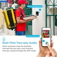 thumbnail image 6 of Wireless Video Doorbell with Camera, 2 Way Audio WiFi Smart Security Doorbell, HD Night Vision Battery Powered Real Time Monitoring, Easy No Wire Install for Home Front Door Apartment, 6 of 9