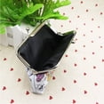 thumbnail image 2 of QJUHUNG Coin Purse for Women Secure Kiss Lock Closure Coin Pouch Compact RFID Blocking Change Purse for Daily Essentials, 2 of 2