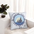thumbnail image 5 of Wukai Not All Who Wander Are Lost2 Premium Polyester Fleece Pillow Covers with Hidden Zipper Closure,Luxuriously Soft and Durable-26"x26", 5 of 7