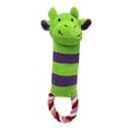 thumbnail image 2 of Flmtop Chien Chat Chiot Corde en Coton Éléphant Cheval Peluche Jouet à Mâcher Vert, 2 of 9